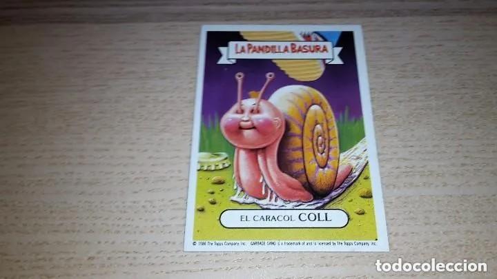 Coleccionismo Cromos antiguos: Cromo n.157 la pandilla basura (album azul) sin pegar