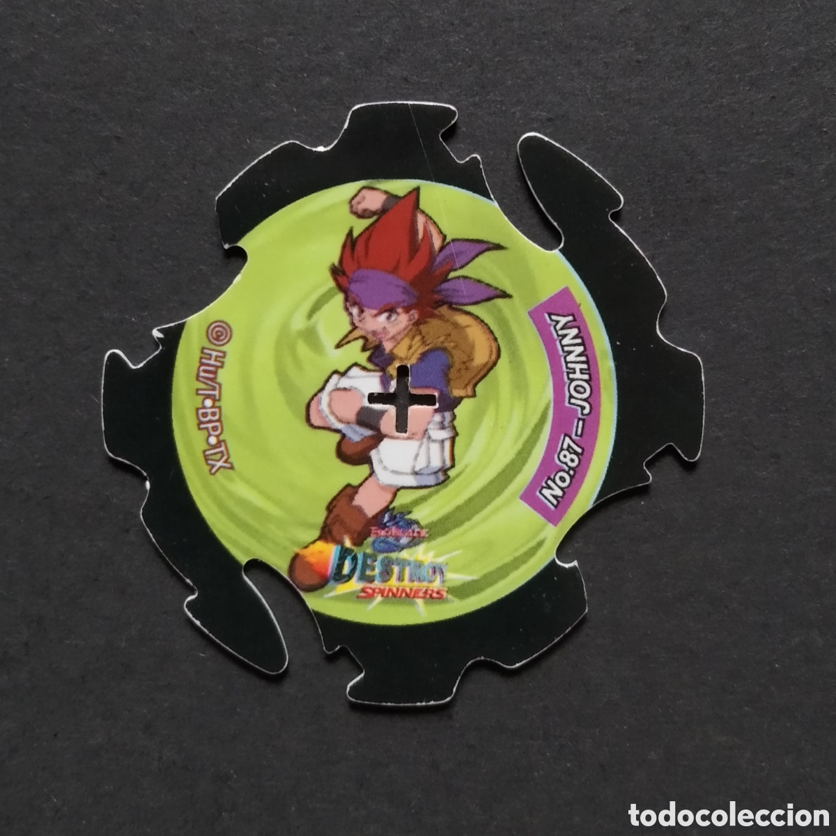 Coleccionismo Cromos antiguos: TAZO - N&ordm; 087 - JOHNNY - DESTROY SPINNERS - BEYBLADE - A&Ntilde;O 2003 - MATUTANO