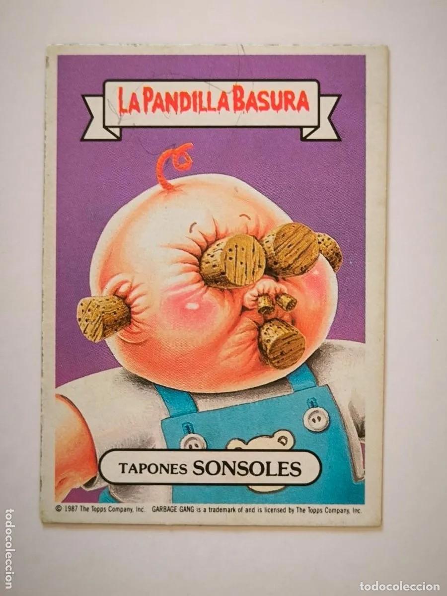 Coleccionismo Cromos antiguos: Cromo n.247 la pandilla basura (album azul) sin pegar
