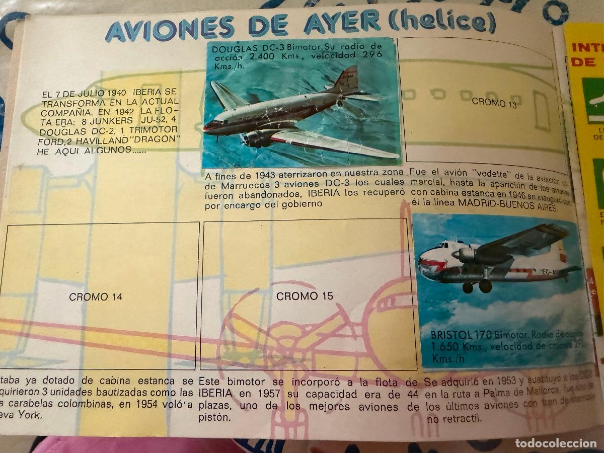 Coleccionismo cromos antiguos: &Aacute;lbum para completar VOLAR Y SABER - Foto 6
