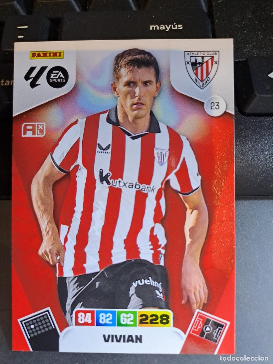 Coleccionismo Cromos antiguos: ADRENALYN XL VIVIAN 23 ATHLETIC CLUB DE BILBAO CROMO LIGA 2025 2026 25 26 PANINI