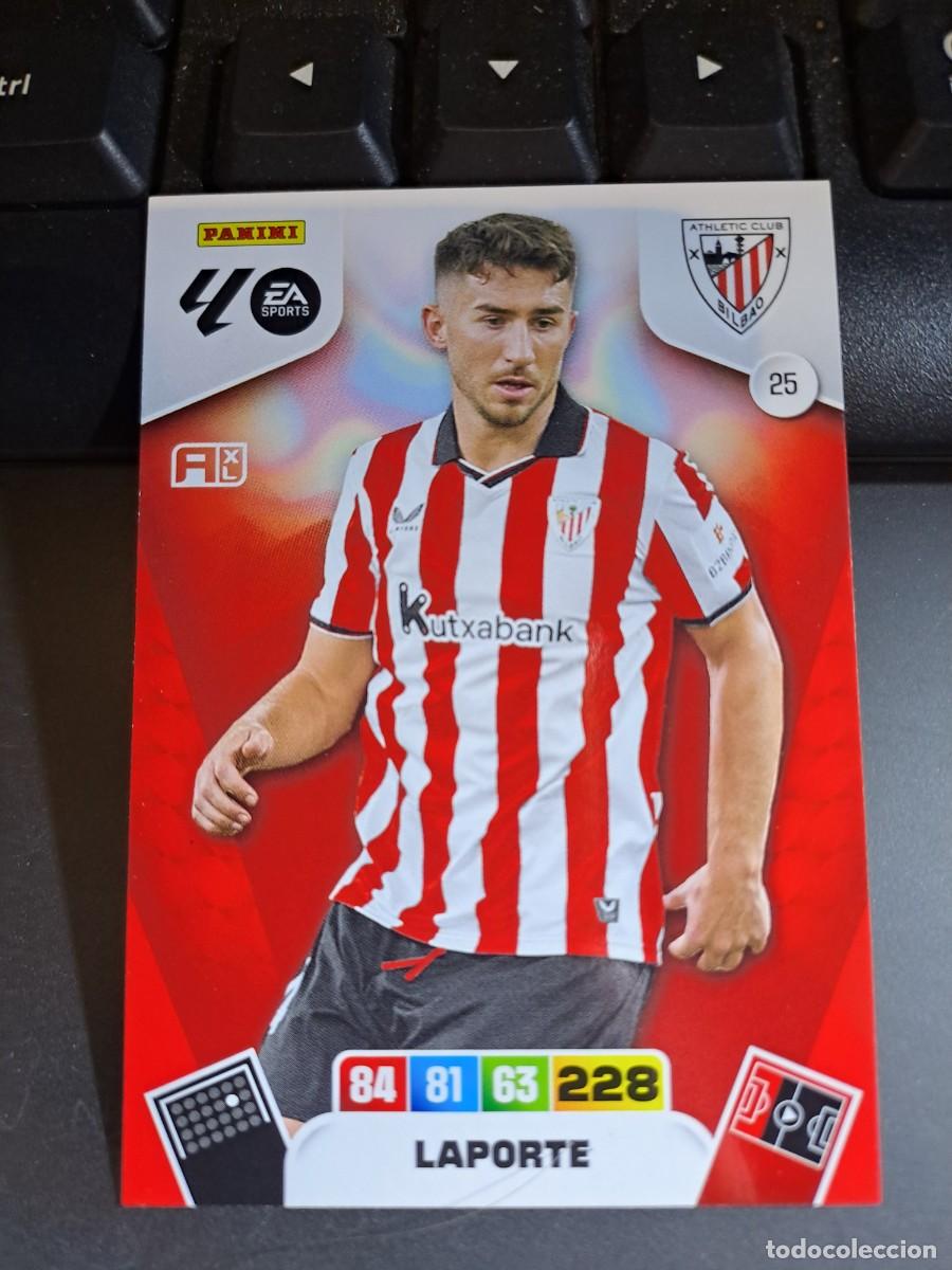 Coleccionismo Cromos antiguos: ADRENALYN XL LAPORTE 25 ATHLETIC CLUB DE BILBAO CROMO LIGA 2025 2026 25 26 PANINI