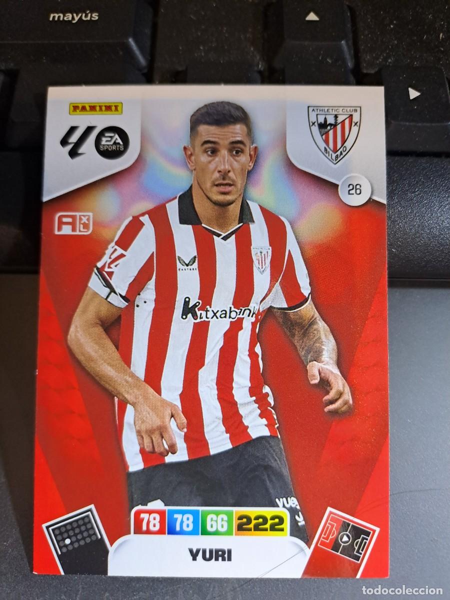 Coleccionismo Cromos antiguos: ADRENALYN XL YURI 26 ATHLETIC CLUB DE BILBAO CROMO LIGA 2025 2026 25 26 PANINI