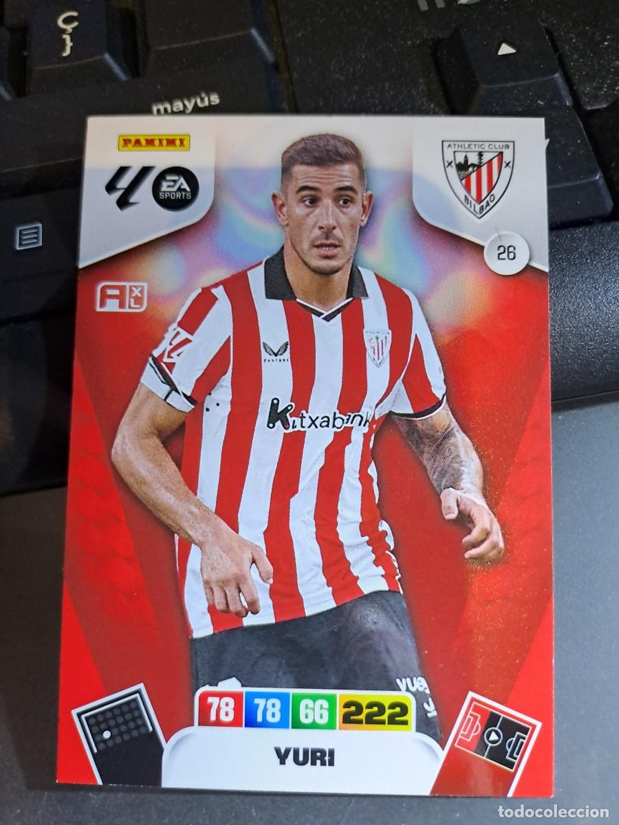 Coleccionismo Cromos antiguos: ADRENALYN XL YURI 26 ATHLETIC CLUB DE BILBAO CROMO LIGA 2025 2026 25 26 PANINI