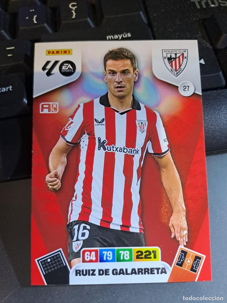 Coleccionismo Cromos antiguos: ADRENALYN XL RUIZ DE GALARRETA 27 ATHLETIC CLUB DE BILBAO CROMO LIGA 2025 2026 25 26 PANINI