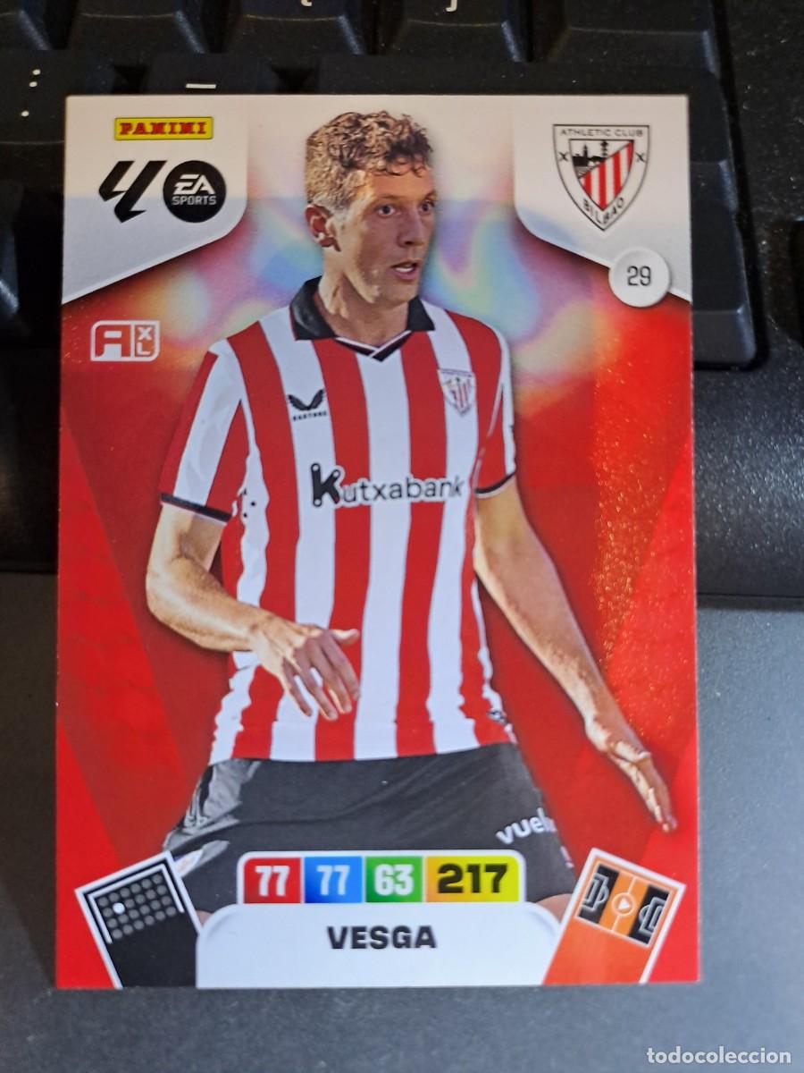 Coleccionismo Cromos antiguos: ADRENALYN XL VESGA 29 ATHLETIC CLUB DE BILBAO CROMO LIGA 2025 2026 25 26 PANINI