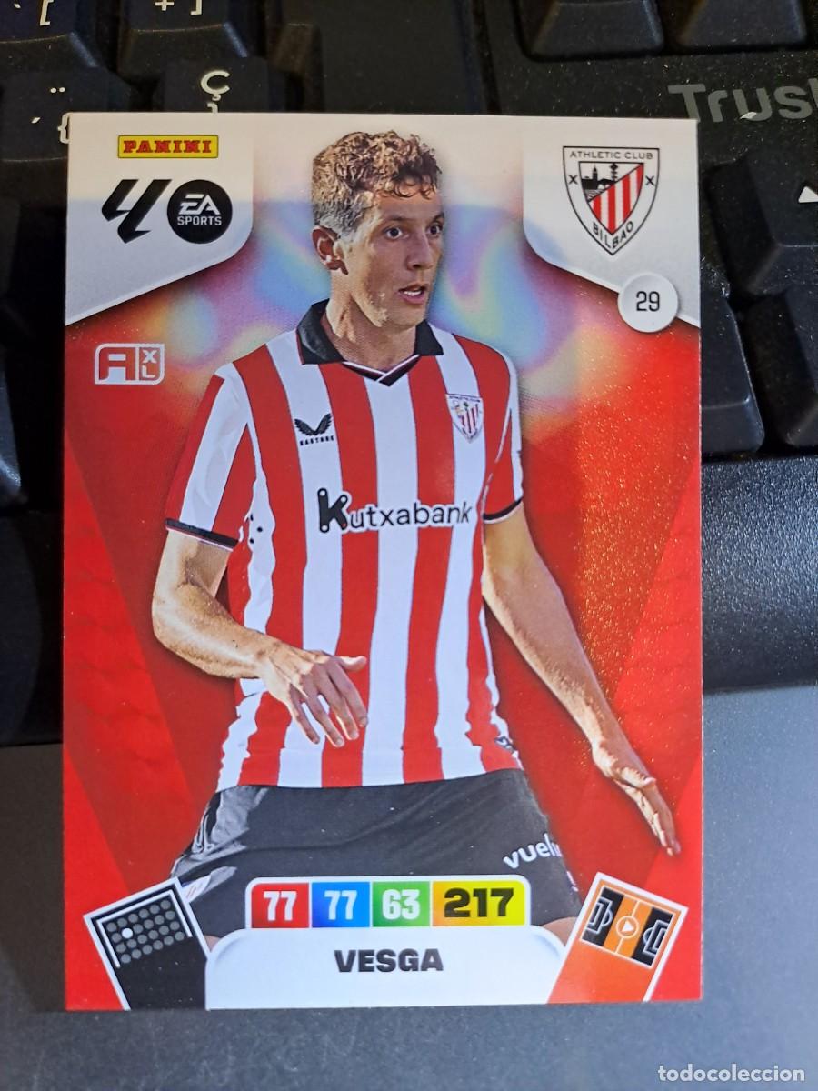 Coleccionismo Cromos antiguos: ADRENALYN XL VESGA 29 ATHLETIC CLUB DE BILBAO CROMO LIGA 2025 2026 25 26 PANINI