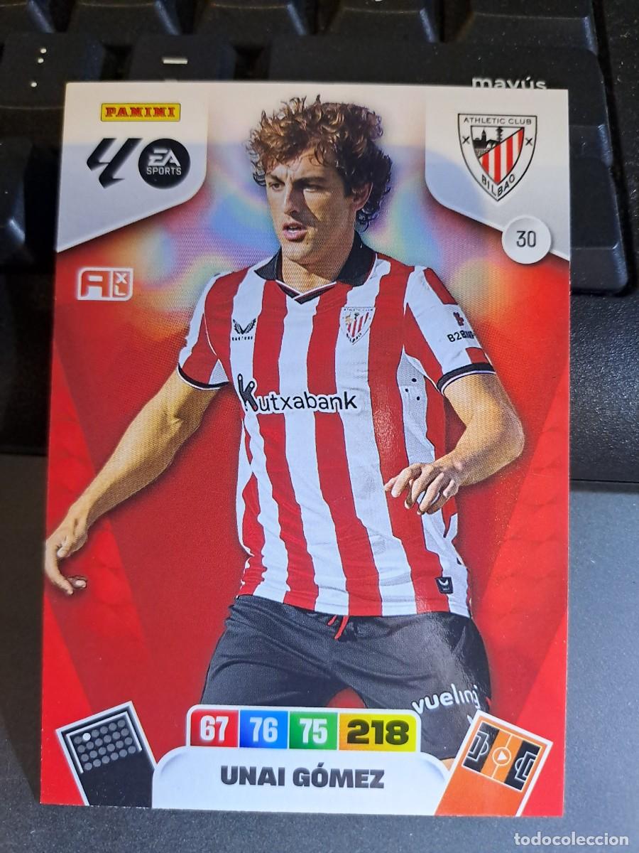 Coleccionismo Cromos antiguos: ADRENALYN XL UNAI GOMEZ 30 ATHLETIC CLUB DE BILBAO CROMO LIGA 2025 2026 25 26 PANINI