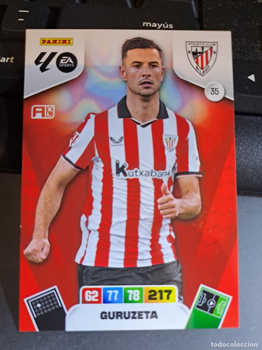 Coleccionismo Cromos antiguos: ADRENALYN XL GURUZETA 35 ATHLETIC CLUB DE BILBAO CROMO LIGA 2025 2026 25 26 PANINI