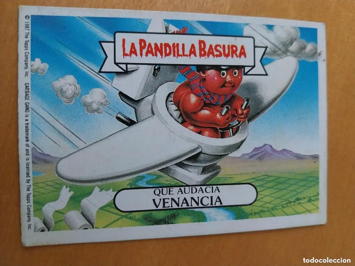 Coleccionismo Cromos antiguos: Cromo n.172 la pandilla basura (album azul) sin pegar