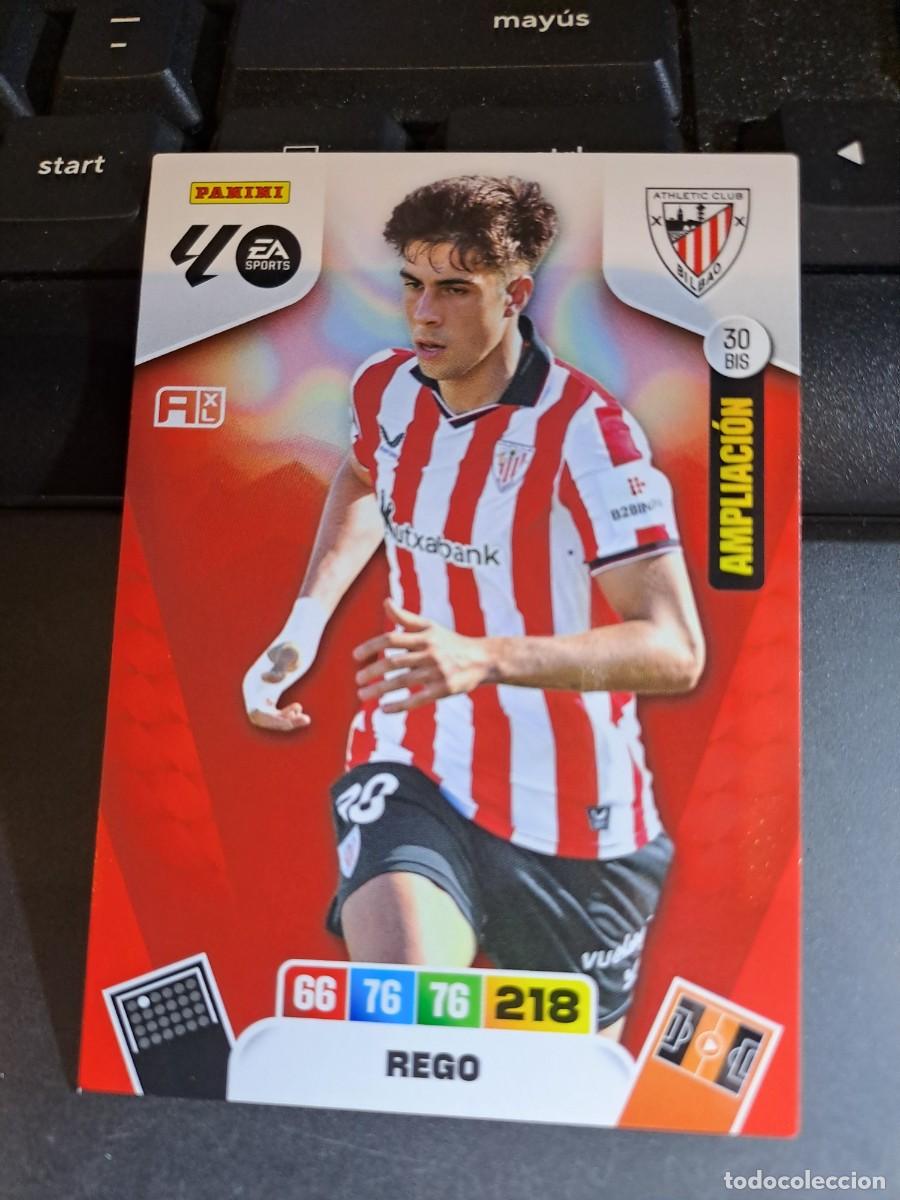Coleccionismo Cromos antiguos: ADRENALYN XL REGO 30 BIS AMPLIACION ATHLETIC CLUB DE BILBAO CROMO LIGA 2025 2026 25 26 PANINI