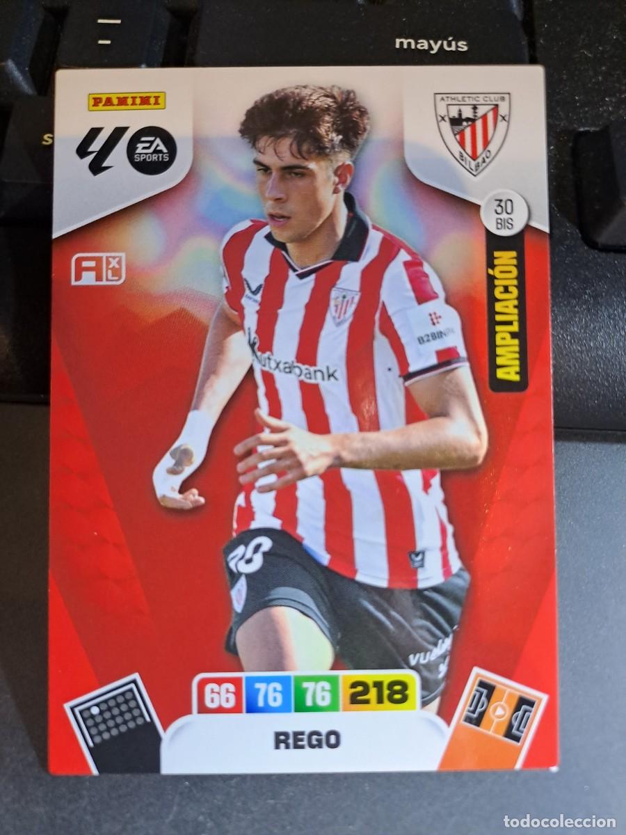 Coleccionismo Cromos antiguos: ADRENALYN XL REGO 30 BIS AMPLIACION ATHLETIC CLUB DE BILBAO CROMO LIGA 2025 2026 25 26 PANINI