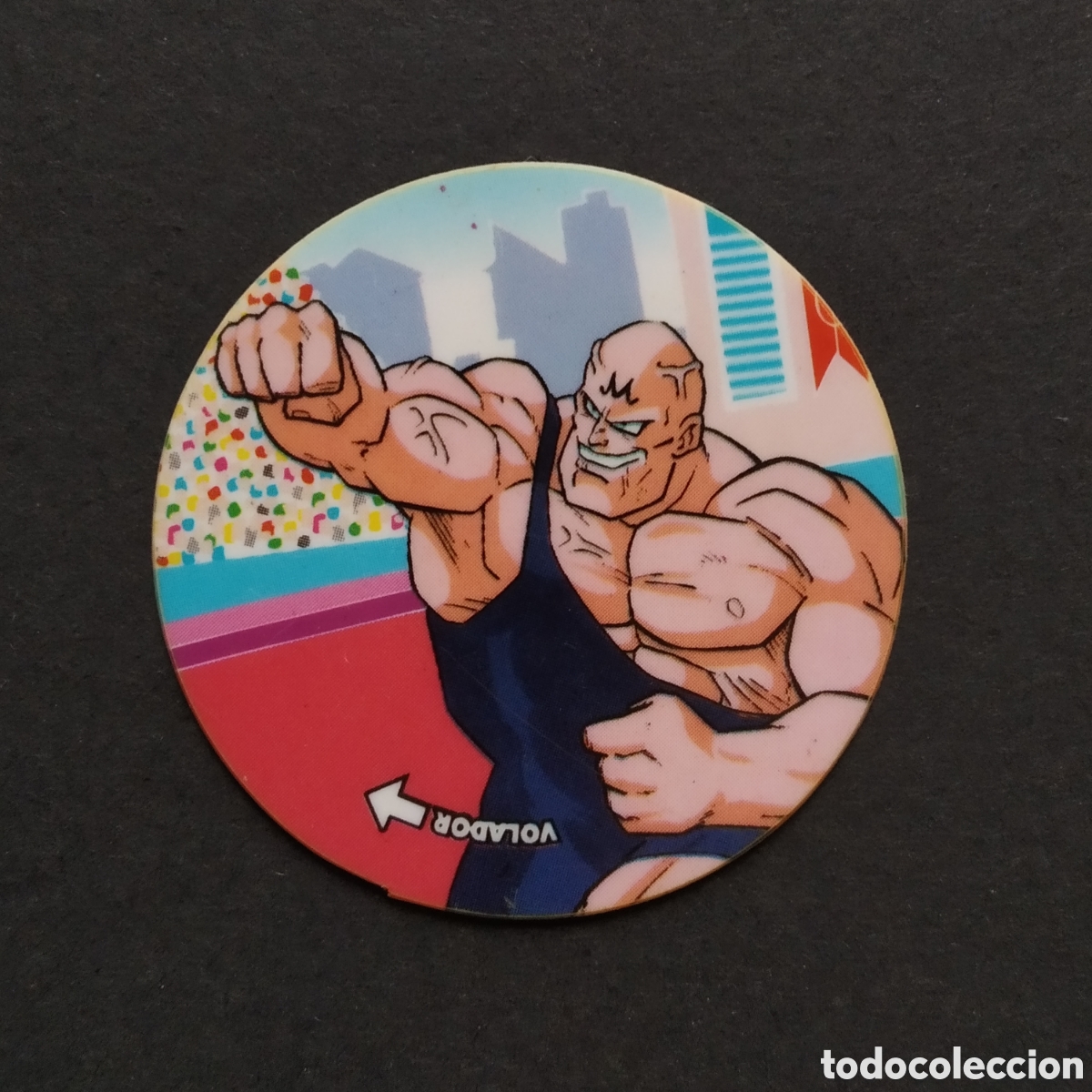 Sammeln alte Sammelbilder: TAZO - N&deg; 09 - SPOPOBICH (CON LA PALABRA VOLADOR) - DRAGON BALL Z - MATUTANO - A&Ntilde;O 1995 / 1996