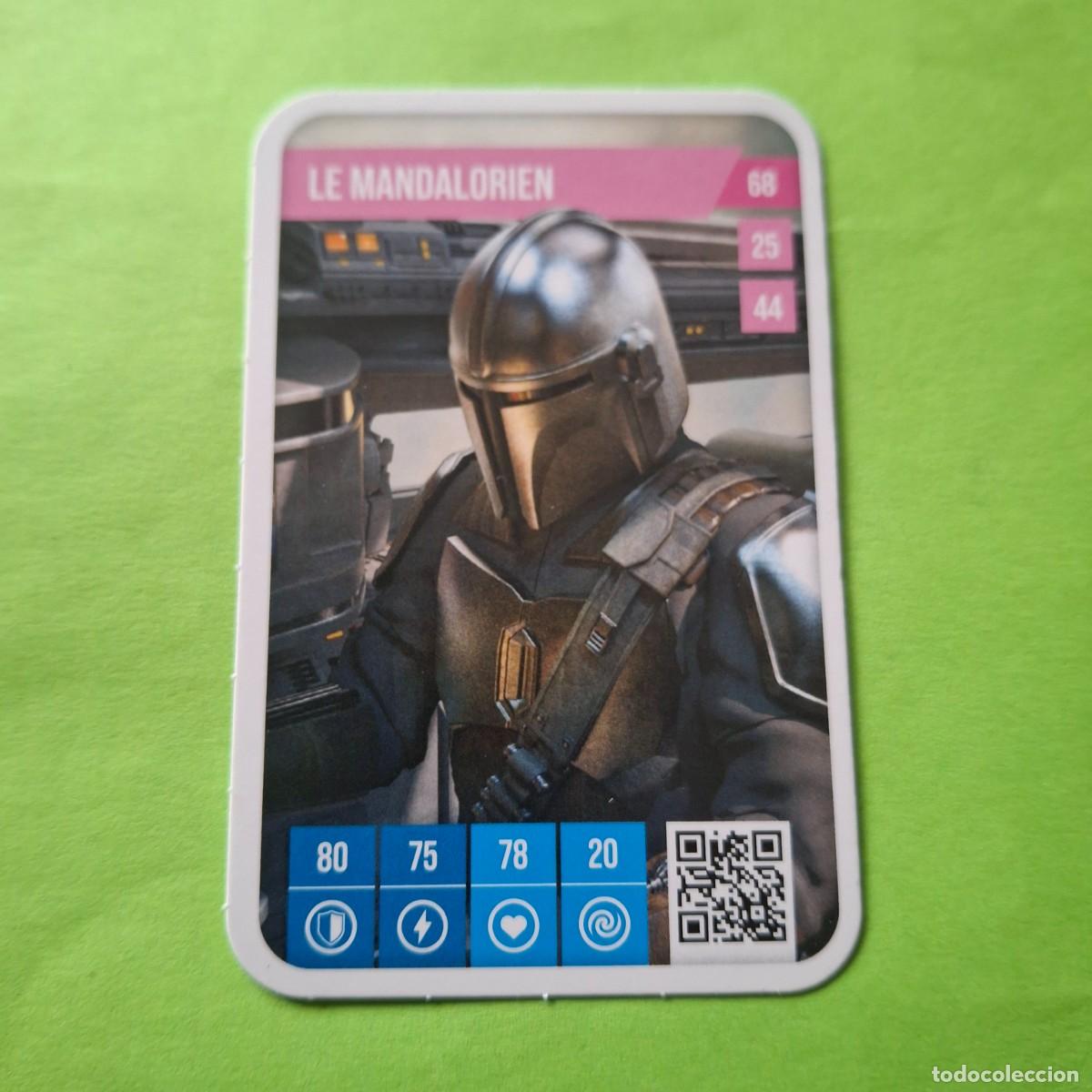 Colecionismo Cromos antigos: STAR WARS PUISSANTE EST LA FORCE - AUCHAN 2025 FRANCIA - CARTA CROMO CARD - 68 LE MANDALORIEN