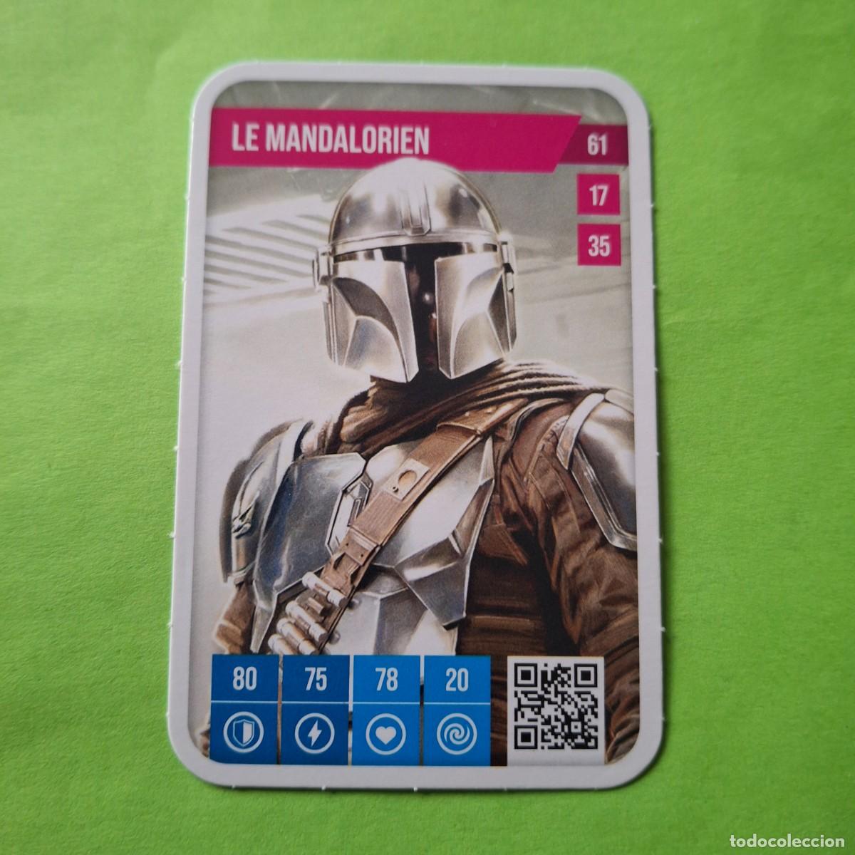 Colecionismo Cromos antigos: STAR WARS PUISSANTE EST LA FORCE - AUCHAN 2025 FRANCIA - CARTA CROMO CARD - 61 LE MANDALORIEN