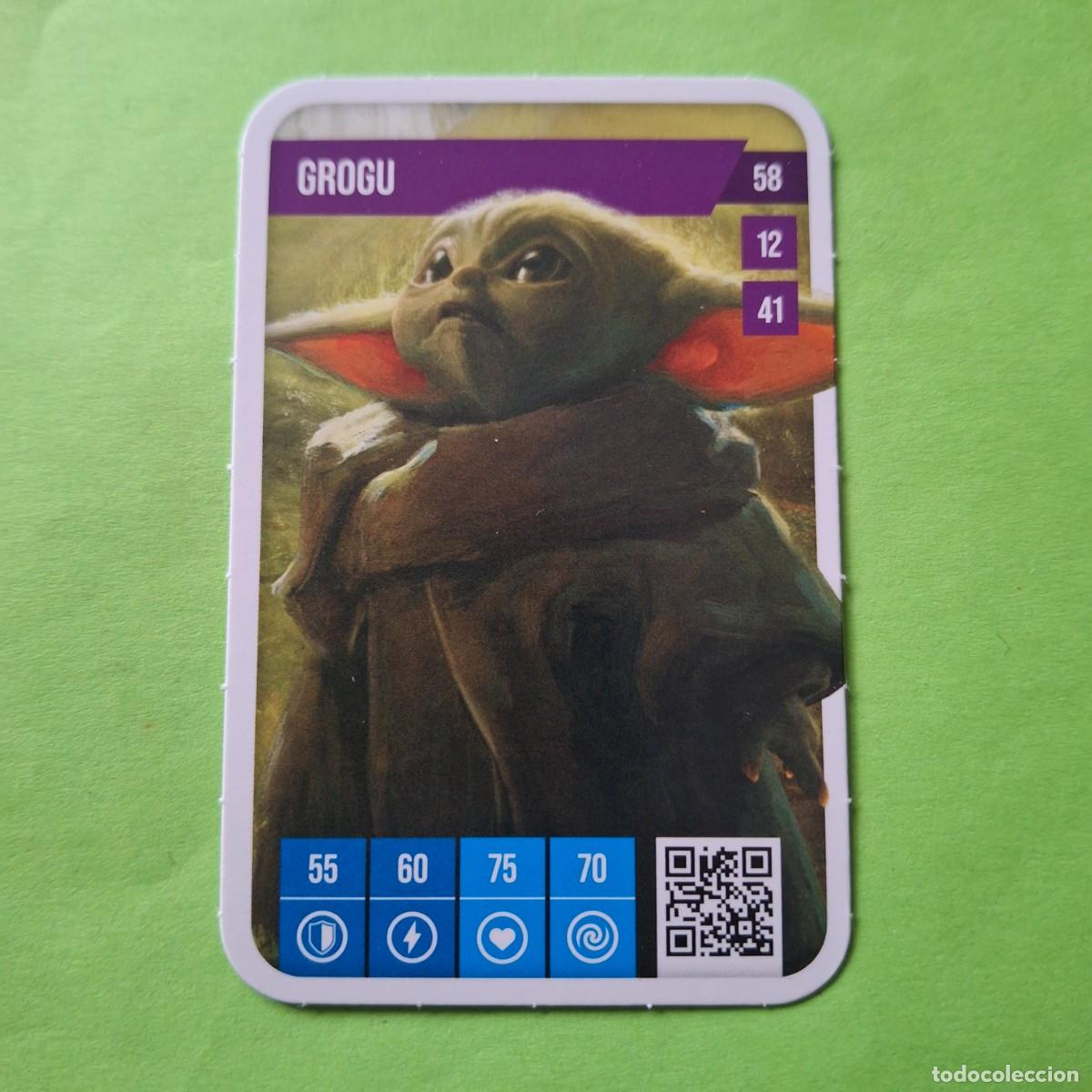 Colecionismo Cromos antigos: STAR WARS PUISSANTE EST LA FORCE - AUCHAN 2025 FRANCIA - CARTA CROMO CARD - 58 GROGU