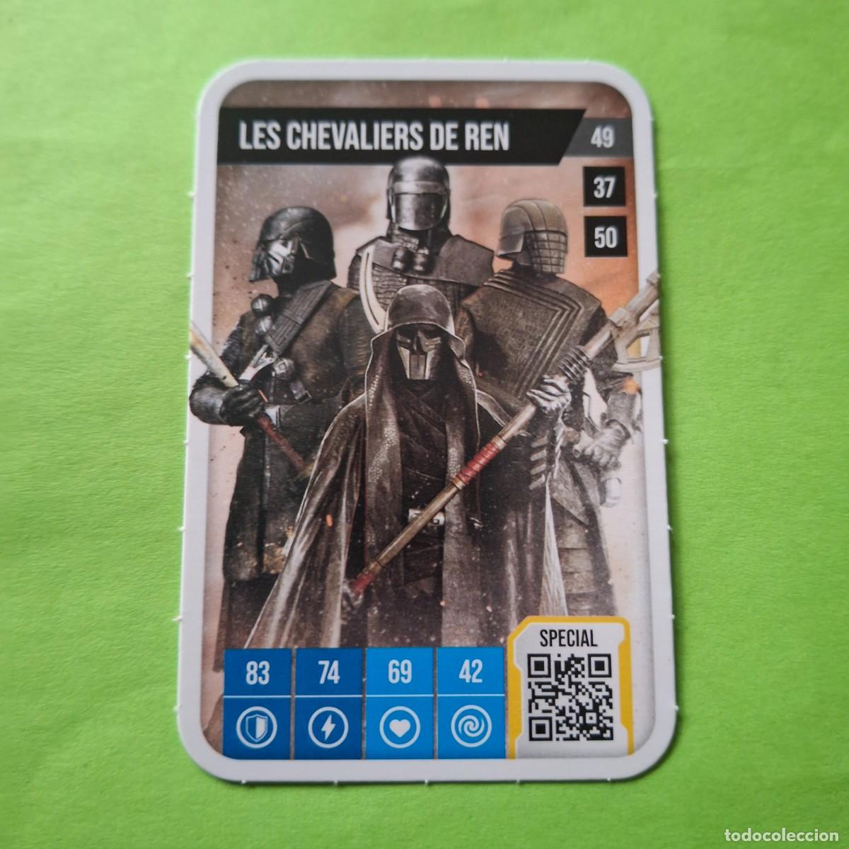 Colecionismo Cromos antigos: STAR WARS PUISSANTE EST LA FORCE - AUCHAN 2025 FRANCIA - CARTA CROMO CARD - 49 LES CHAVALIERS DE REN