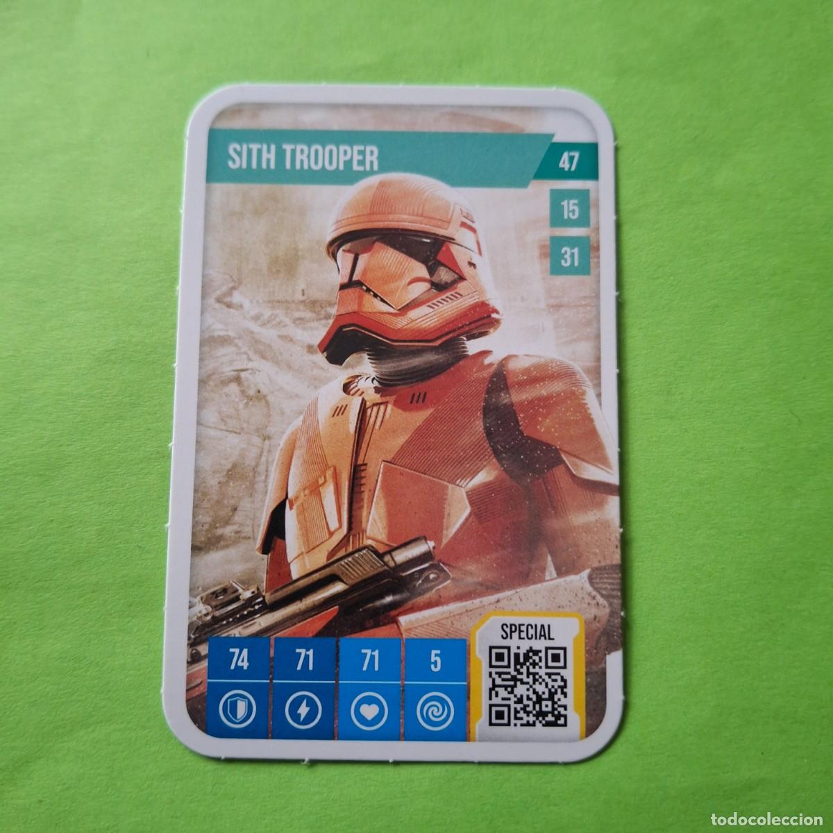 Colecionismo Cromos antigos: STAR WARS PUISSANTE EST LA FORCE - AUCHAN 2025 FRANCIA - CARTA CROMO CARD - 47 SITH TROOPER