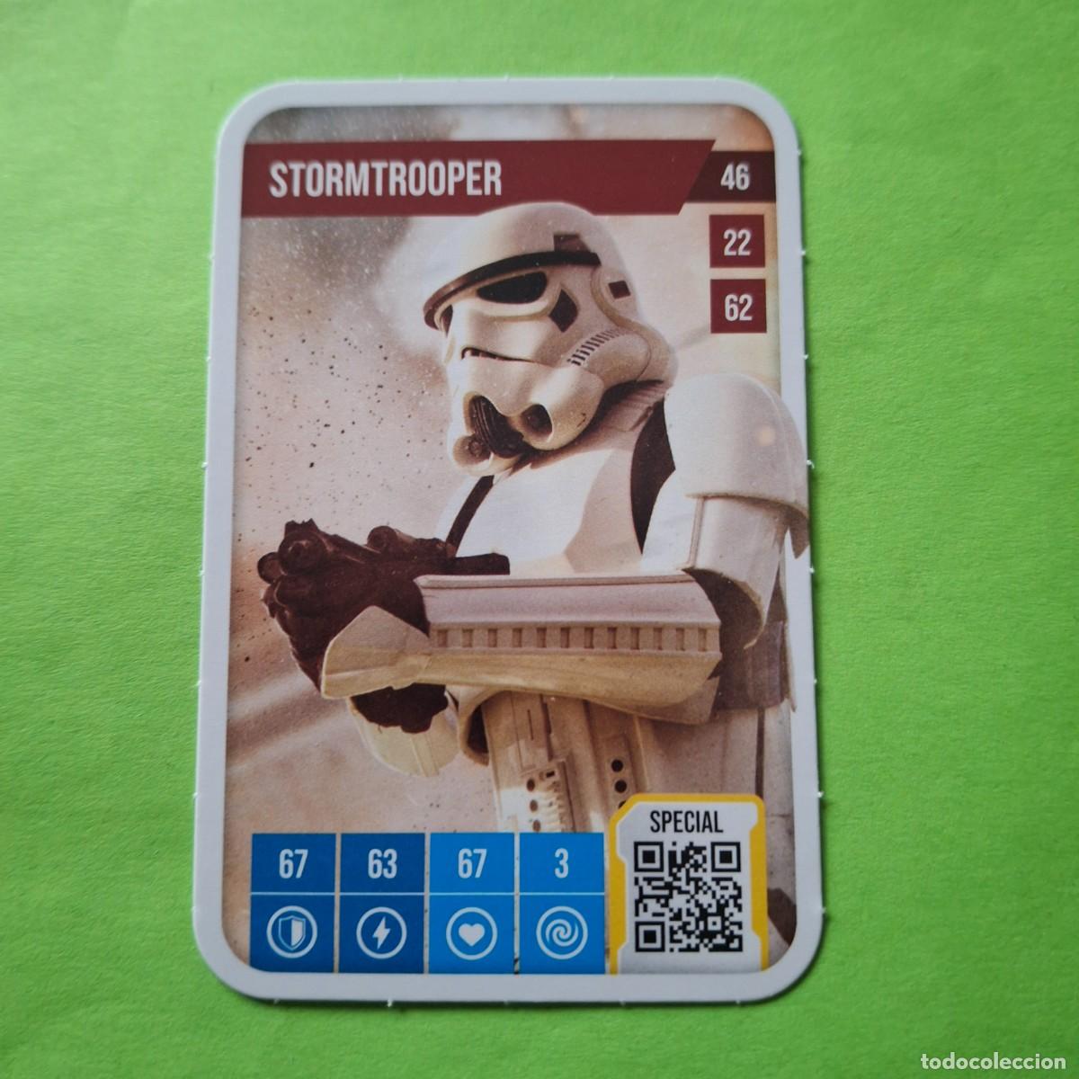 Colecionismo Cromos antigos: STAR WARS PUISSANTE EST LA FORCE - AUCHAN 2025 FRANCIA - CARTA CROMO CARD - 46 STORMTROOPER