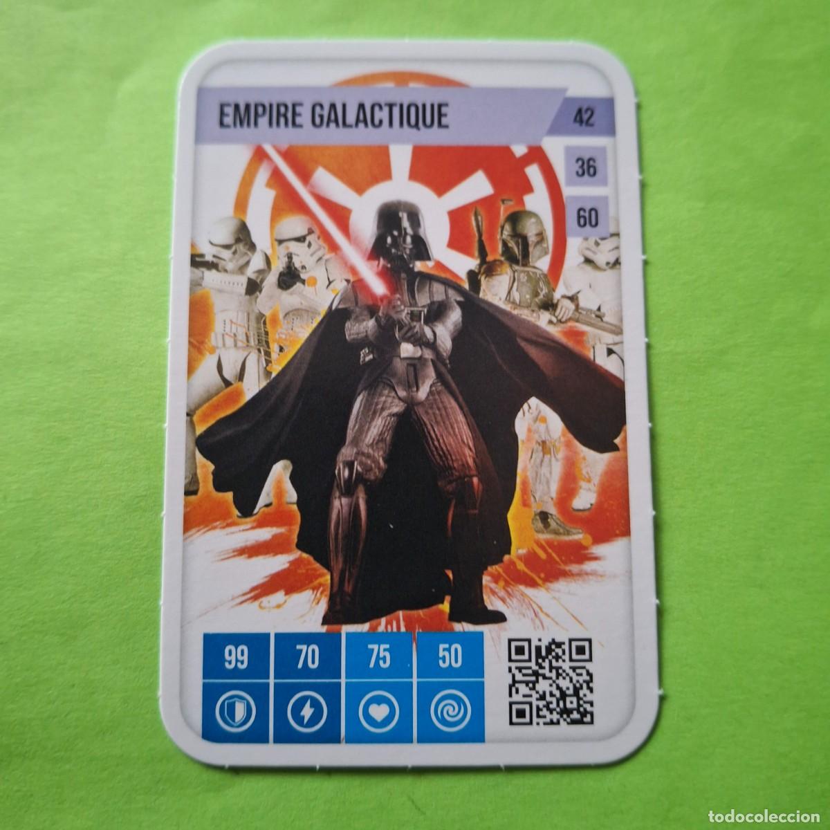 Colecionismo Cromos antigos: STAR WARS PUISSANTE EST LA FORCE - AUCHAN 2025 FRANCIA - CARTA CROMO CARD - 42 EMPIRE GALACTIQUE