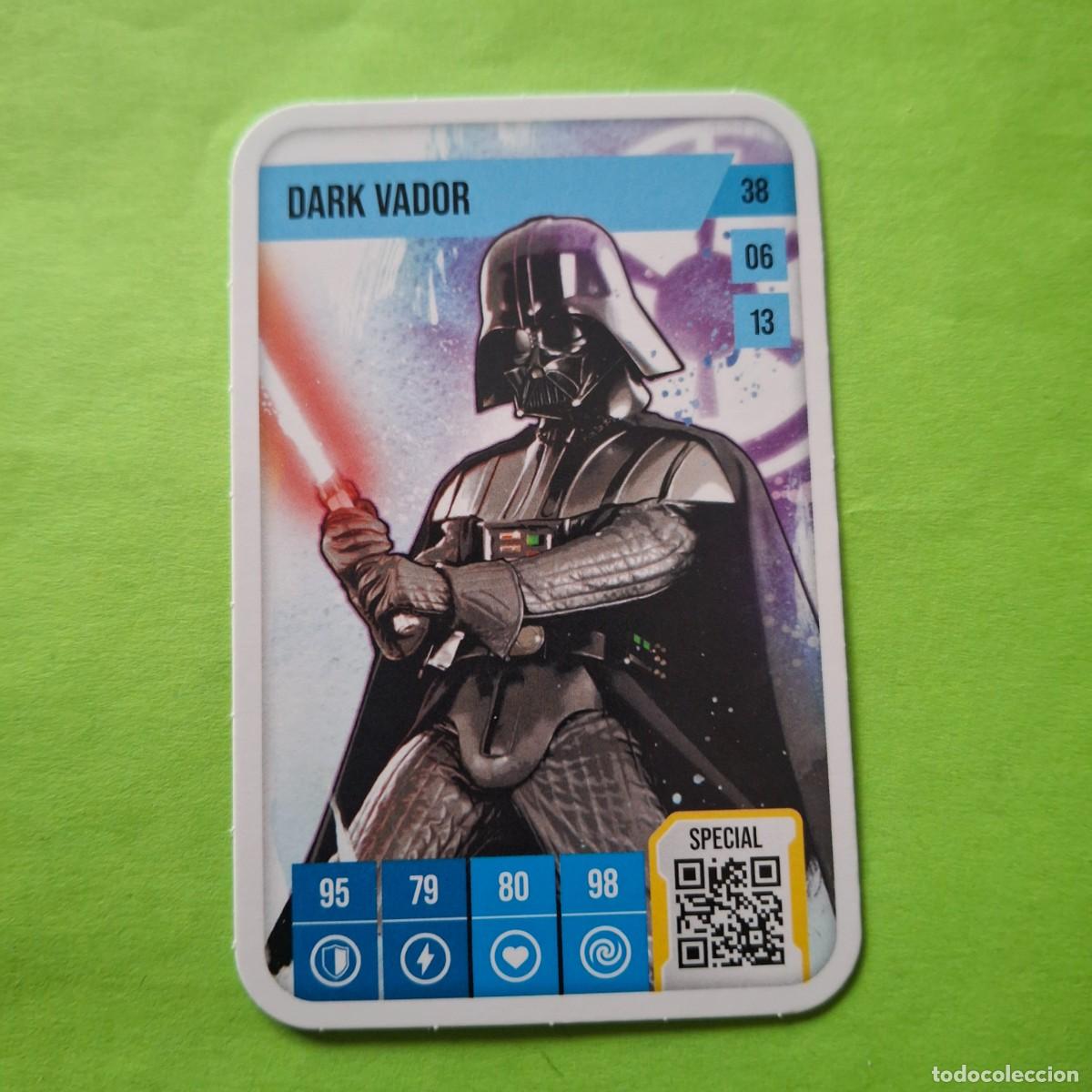 Colecionismo Cromos antigos: STAR WARS PUISSANTE EST LA FORCE - AUCHAN 2025 FRANCIA - CARTA CROMO CARD - 38 DARK VADOR