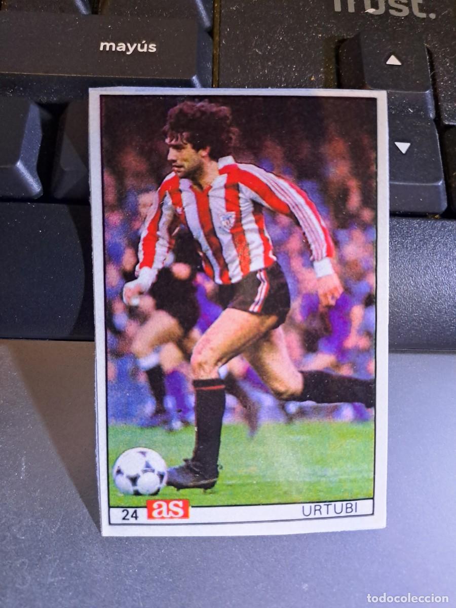 Colecionismo Cromos antigos: CROMO URTUBI 24 ATHLETIC CLUB DE BILBAO LIGA 1986 1987 86 87 DIARIO AS ASES NUNCA PEGADO