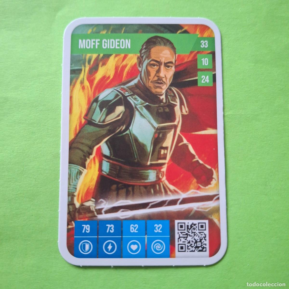 Colecionismo Cromos antigos: STAR WARS PUISSANTE EST LA FORCE - AUCHAN 2025 FRANCIA - CARTA CROMO CARD - 33 MOFF GIDEON