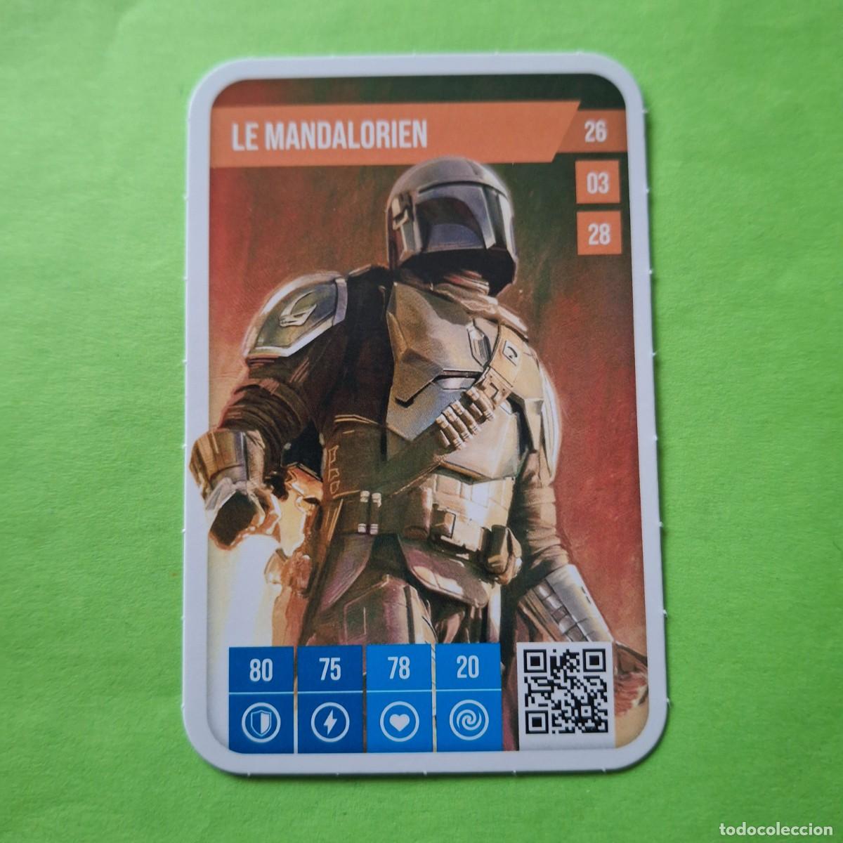 Colecionismo Cromos antigos: STAR WARS PUISSANTE EST LA FORCE - AUCHAN 2025 FRANCIA - CARTA CROMO CARD - 26 LE MANDALORIEN