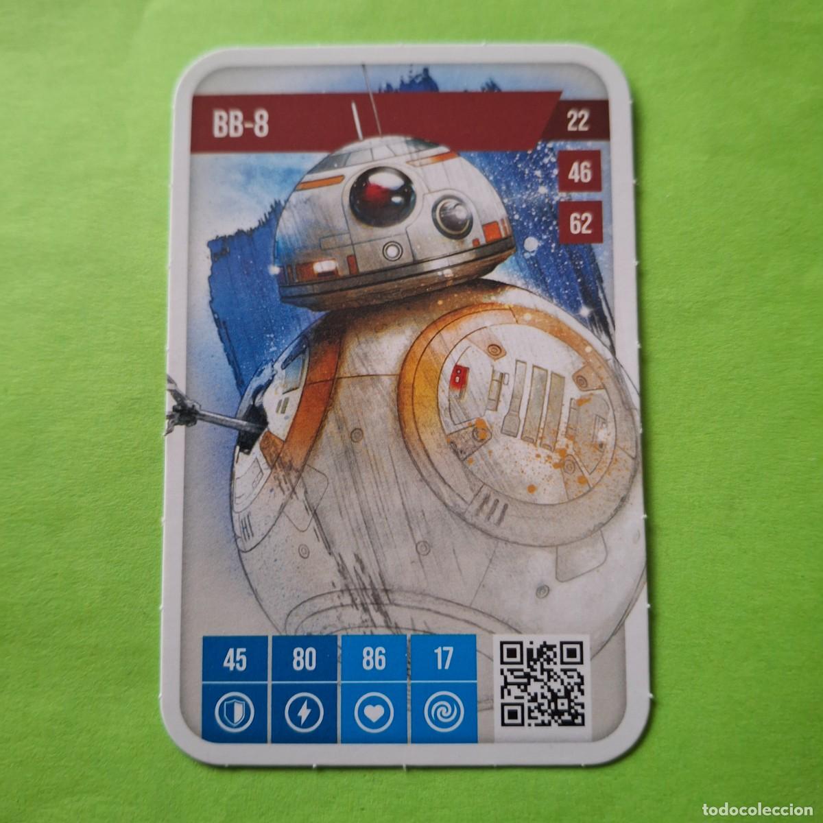 Collezionismo Figurine antiche: STAR WARS PUISSANTE EST LA FORCE - AUCHAN 2025 FRANCIA - CARTA CROMO CARD - 22 BB-8