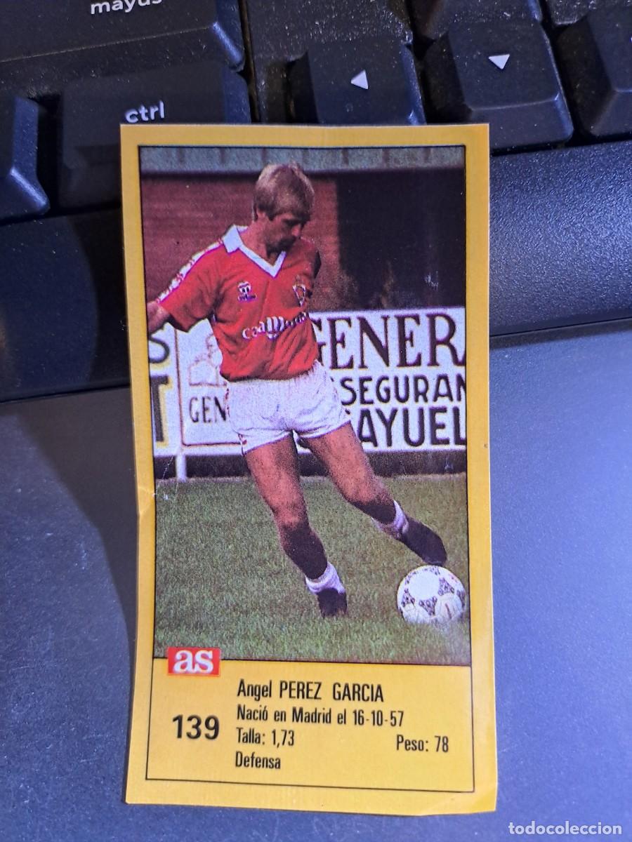 Collezionismo Figurine antiche: CROMO PEREZ GARCIA 139 MURCIA LIGA 1987 1988 87 88 DIARIO AS ASES DESPEGADO