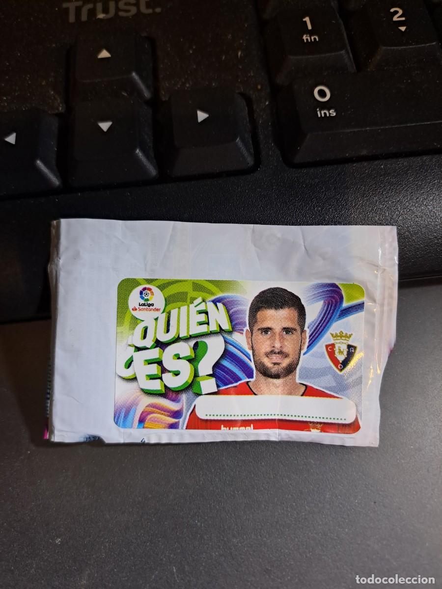 Coleccionismo Cromos antiguos: CHICLE LIGA FRAN MERIDA &iquest;QUIEN ES? OSASUNA CROMO 2019 2020 19 20 NUNCA PEGADO