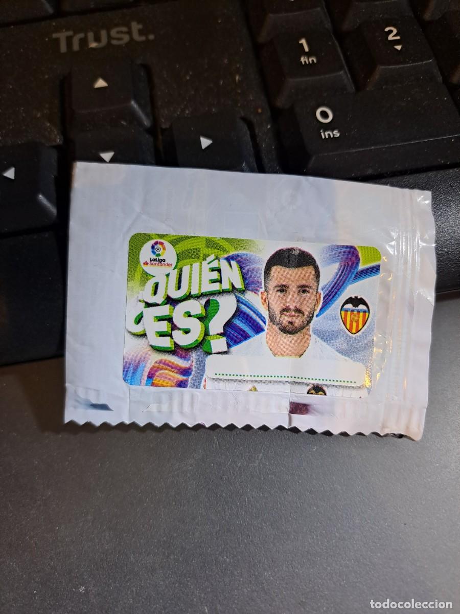 Colecionismo Cromos antigos: CHICLE LIGA GAYA &iquest;QUIEN ES? VALENCIA CROMO 2019 2020 19 20 NUNCA PEGADO