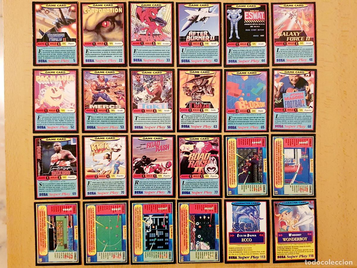 Sammeln alte Sammelbilder: Cromos SEGA Super Play de Panini