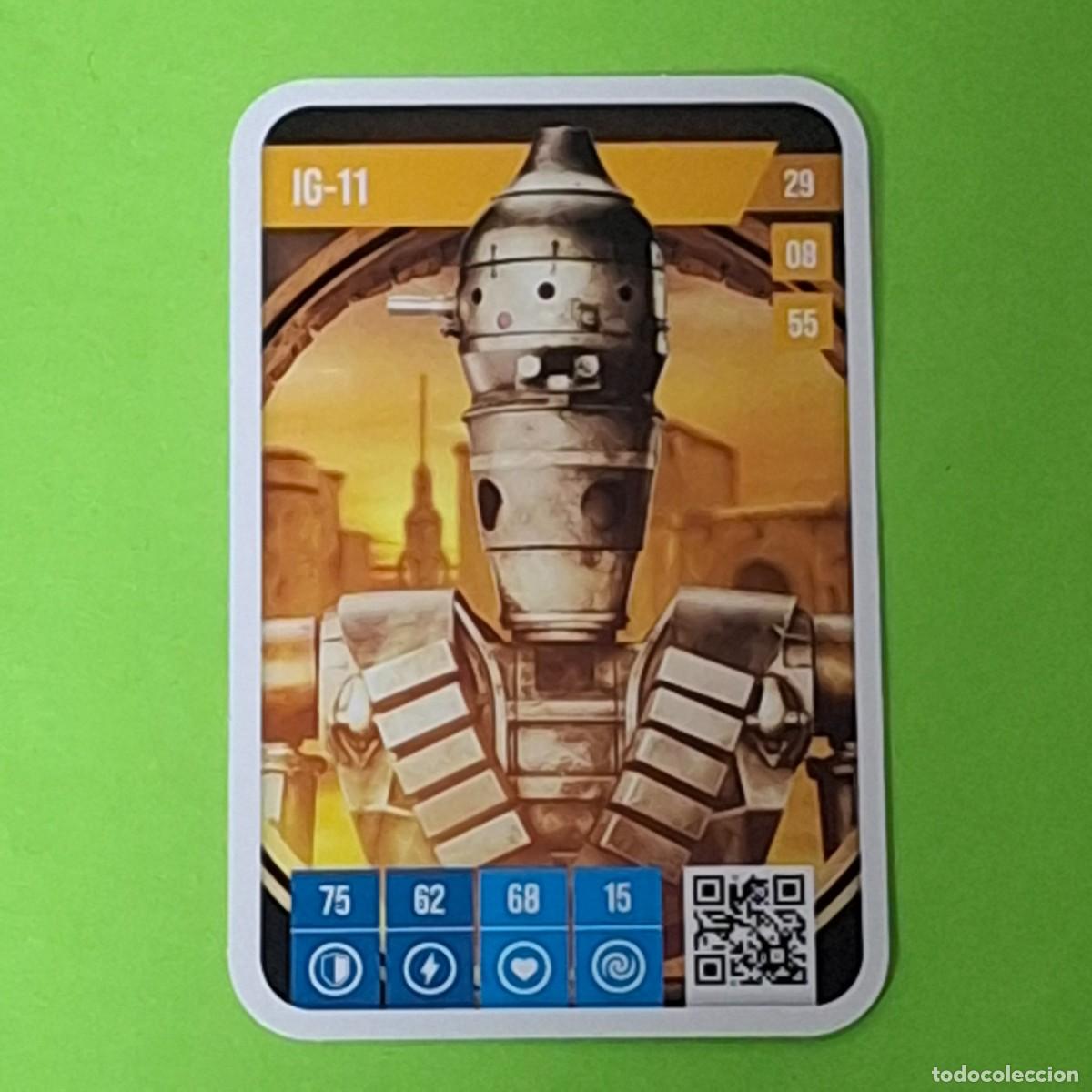 Coleccionismo Cromos antiguos: STAR WARS PUISSANTE EST LA FORCE - AUCHAN 2025 FRANCIA - CARTA CROMO CARD - 29 IG-11