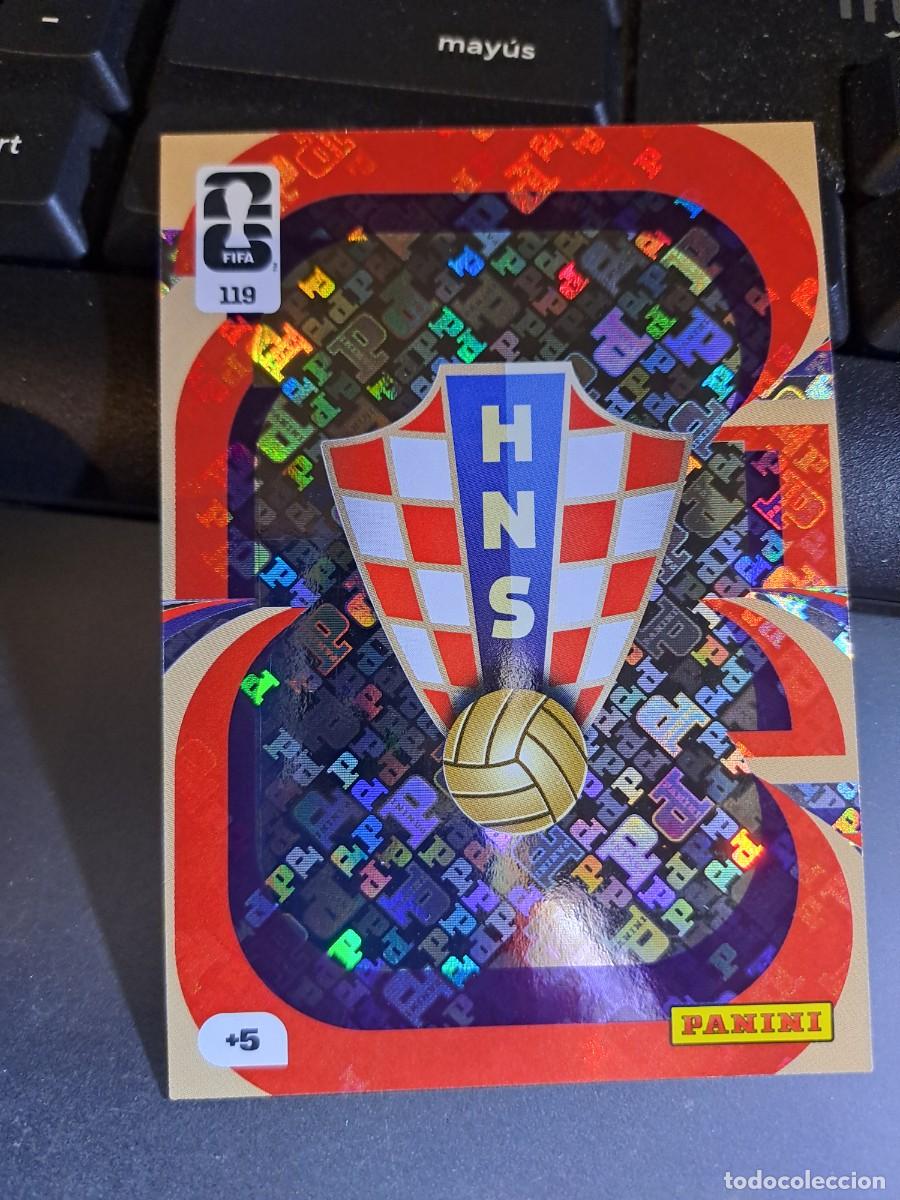 Coleccionismo Cromos antiguos: ADRENALYN XL ESCUDO CROACIA 119 FIFA WORLD CUP 2026 MUNDIAL PANINI