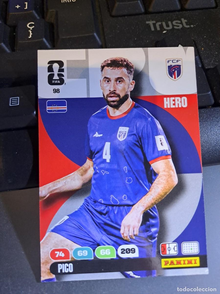 Coleccionismo Cromos antiguos: ADRENALYN XL PICO 98 CABO VERDE HERO FIFA WORLD CUP 2026 MUNDIAL PANINI