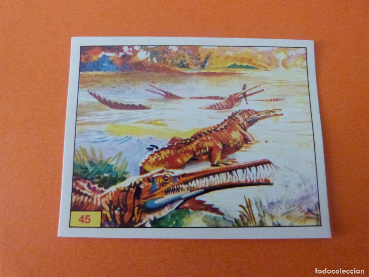 Coleccionismo Cromos antiguos: CROMO DINOSAURS SIN PEGAR N&ordm; 45 A&Ntilde;O 1992 ALBUM DINOSAURS PANINI