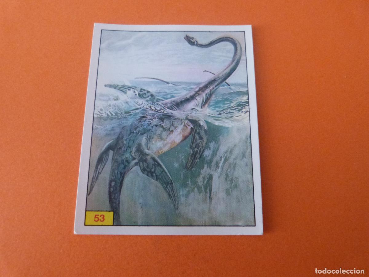 Coleccionismo Cromos antiguos: CROMO DINOSAURS SIN PEGAR N&ordm; 53 A&Ntilde;O 1992 ALBUM DINOSAURS PANINI