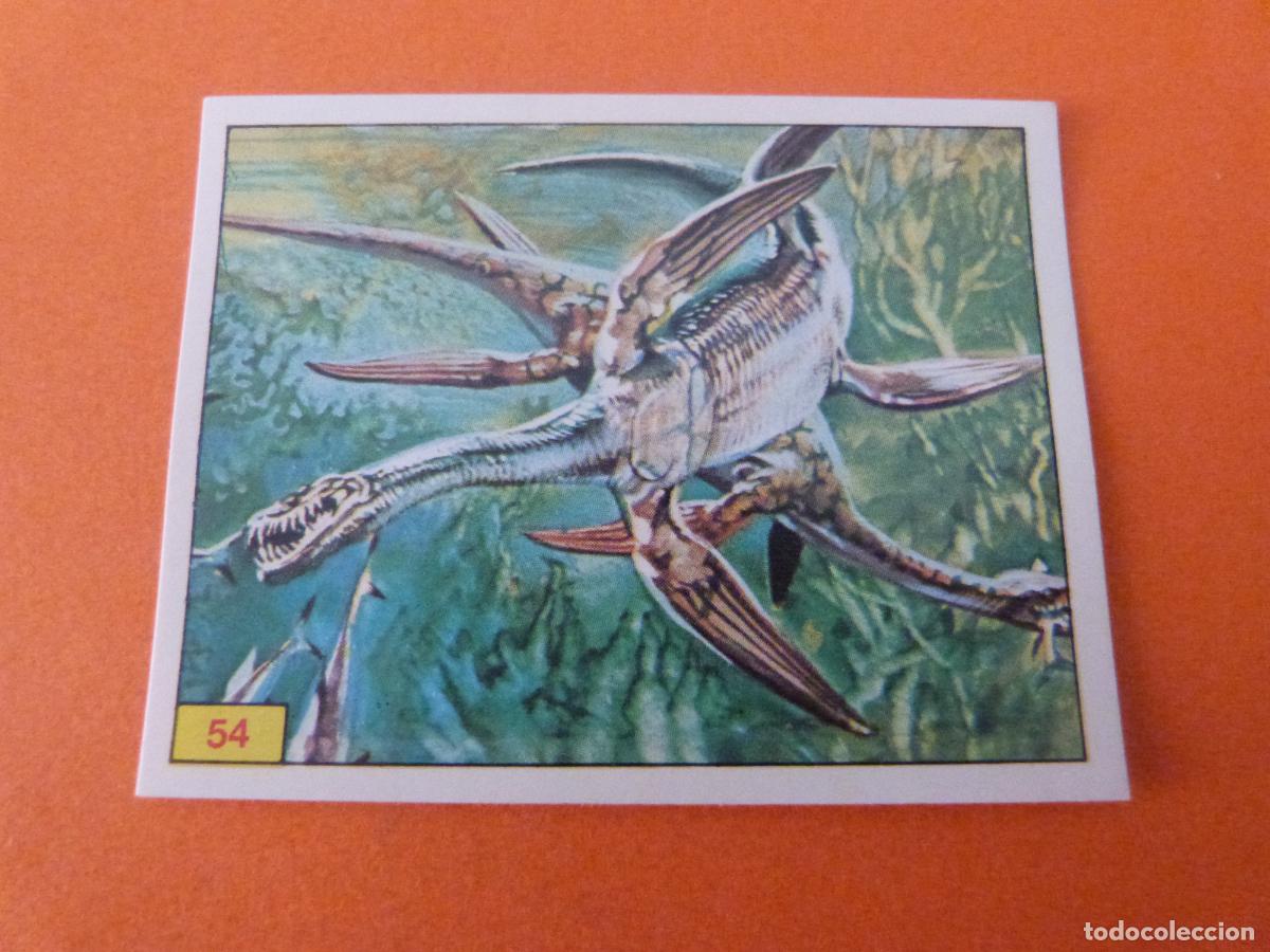 Coleccionismo Cromos antiguos: CROMO DINOSAURS SIN PEGAR N&ordm; 54 A&Ntilde;O 1992 ALBUM DINOSAURS PANINI