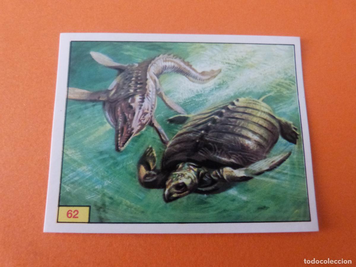 Coleccionismo Cromos antiguos: CROMO DINOSAURS SIN PEGAR N&ordm; 62 A&Ntilde;O 1992 ALBUM DINOSAURS PANINI