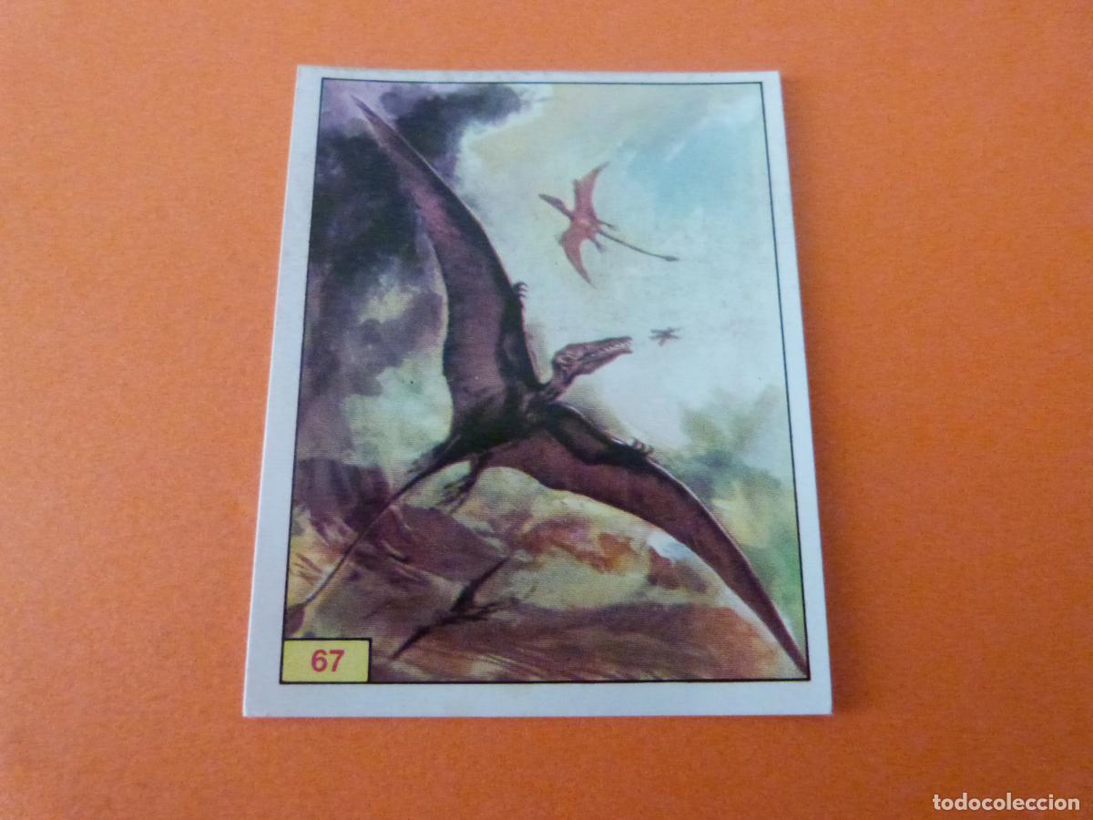 Coleccionismo Cromos antiguos: CROMO DINOSAURS SIN PEGAR N&ordm; 67 A&Ntilde;O 1992 ALBUM DINOSAURS PANINI