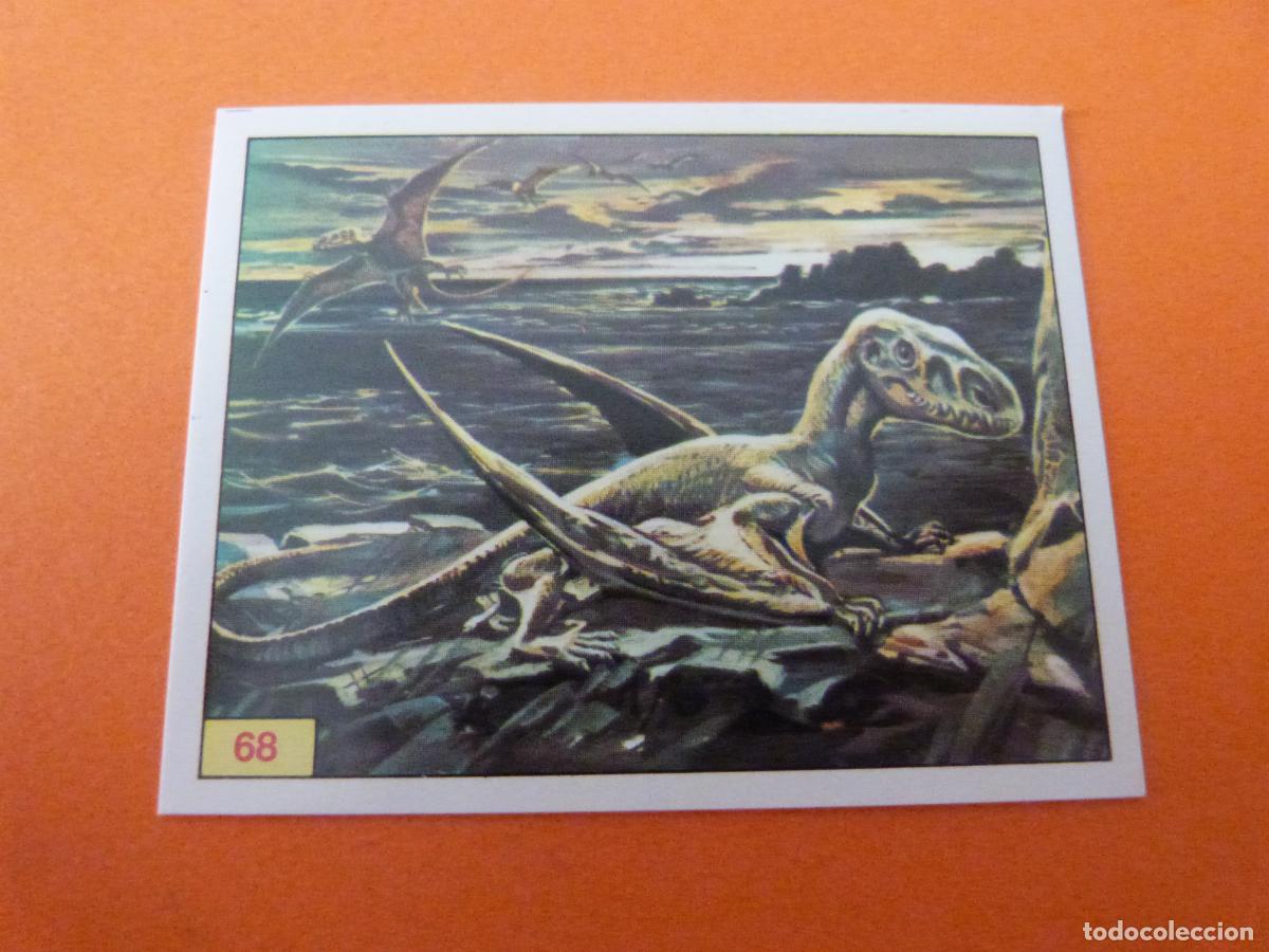 Coleccionismo Cromos antiguos: CROMO DINOSAURS SIN PEGAR N&ordm; 68 A&Ntilde;O 1992 ALBUM DINOSAURS PANINI