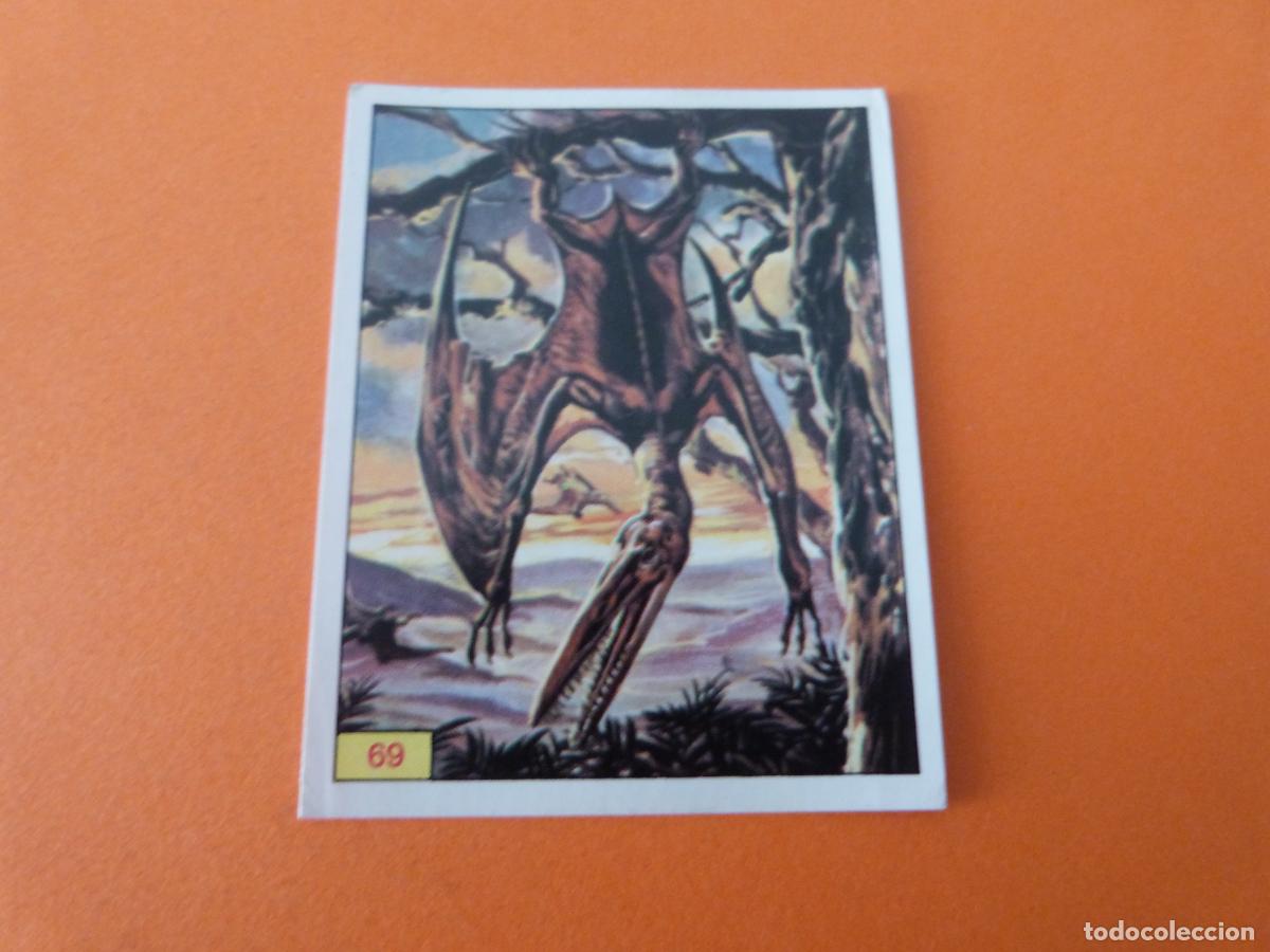 Coleccionismo Cromos antiguos: CROMO DINOSAURS SIN PEGAR N&ordm; 69 A&Ntilde;O 1992 ALBUM DINOSAURS PANINI