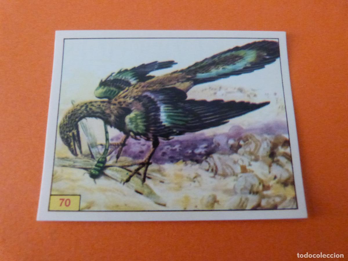 Coleccionismo Cromos antiguos: CROMO DINOSAURS SIN PEGAR N&ordm; 70 A&Ntilde;O 1992 ALBUM DINOSAURS PANINI
