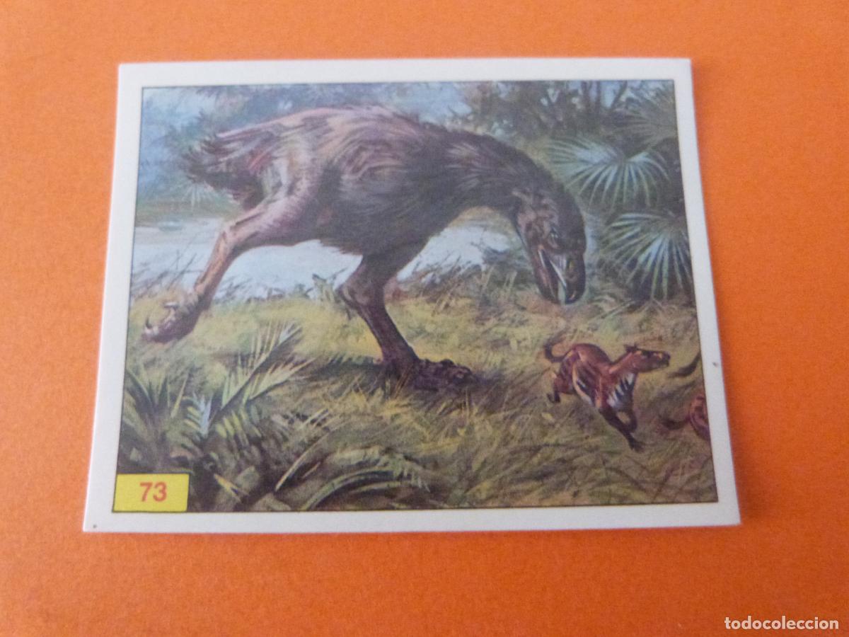 Coleccionismo Cromos antiguos: CROMO DINOSAURS SIN PEGAR N&ordm; 73 A&Ntilde;O 1992 ALBUM DINOSAURS PANINI