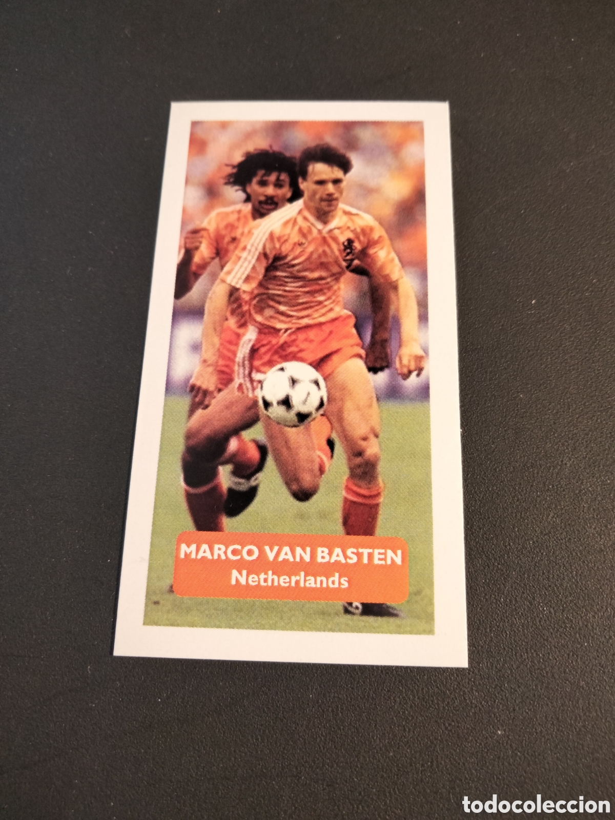 Coleccionismo Cromos antiguos: VAN BASTEN NETHERLANDS WORLD CUP STARS CAPLIN & ROSETTI SCORE CARDS 2009