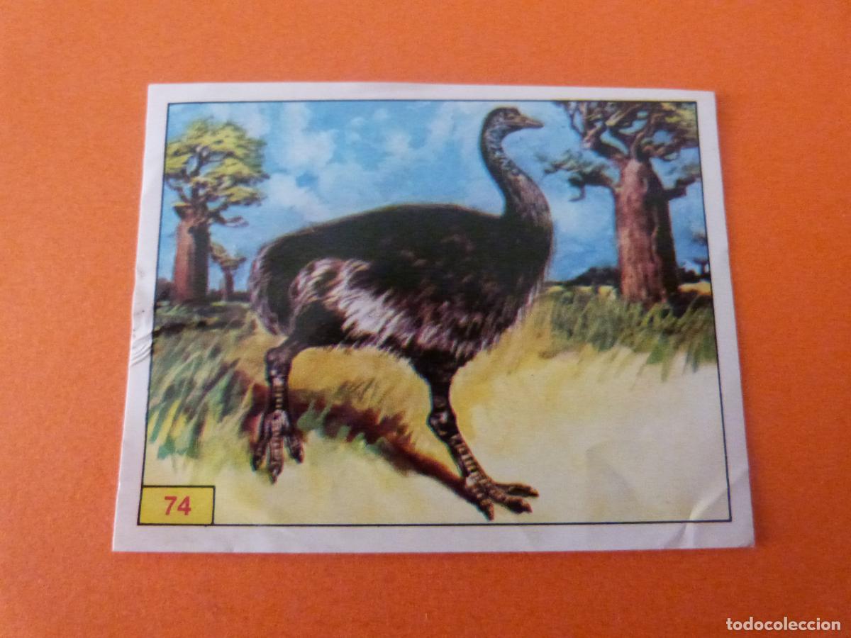 Coleccionismo Cromos antiguos: CROMO DINOSAURS SIN PEGAR N&ordm; 74 A&Ntilde;O 1992 ALBUM DINOSAURS PANINI