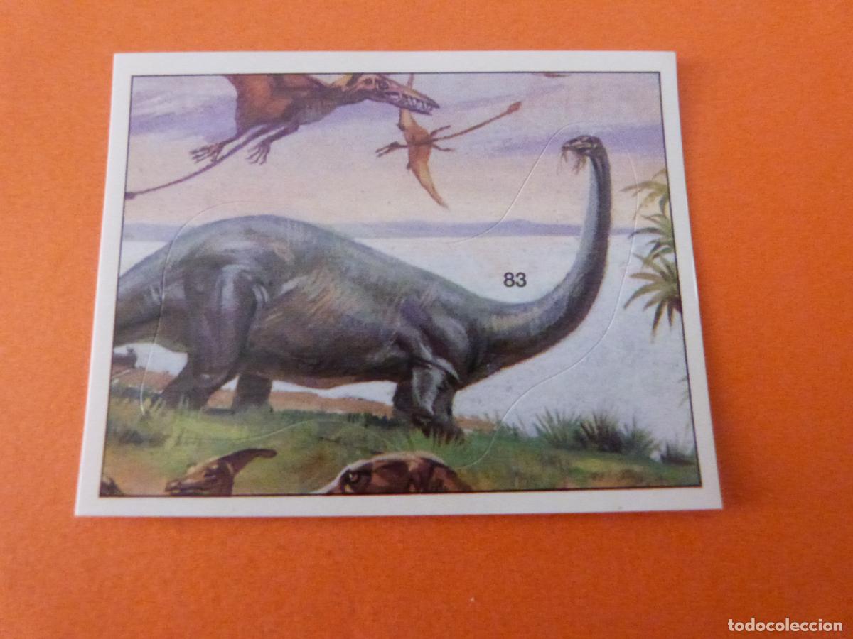 Coleccionismo Cromos antiguos: CROMO DINOSAURS SIN PEGAR N&ordm; 83 A&Ntilde;O 1992 ALBUM DINOSAURS PANINI