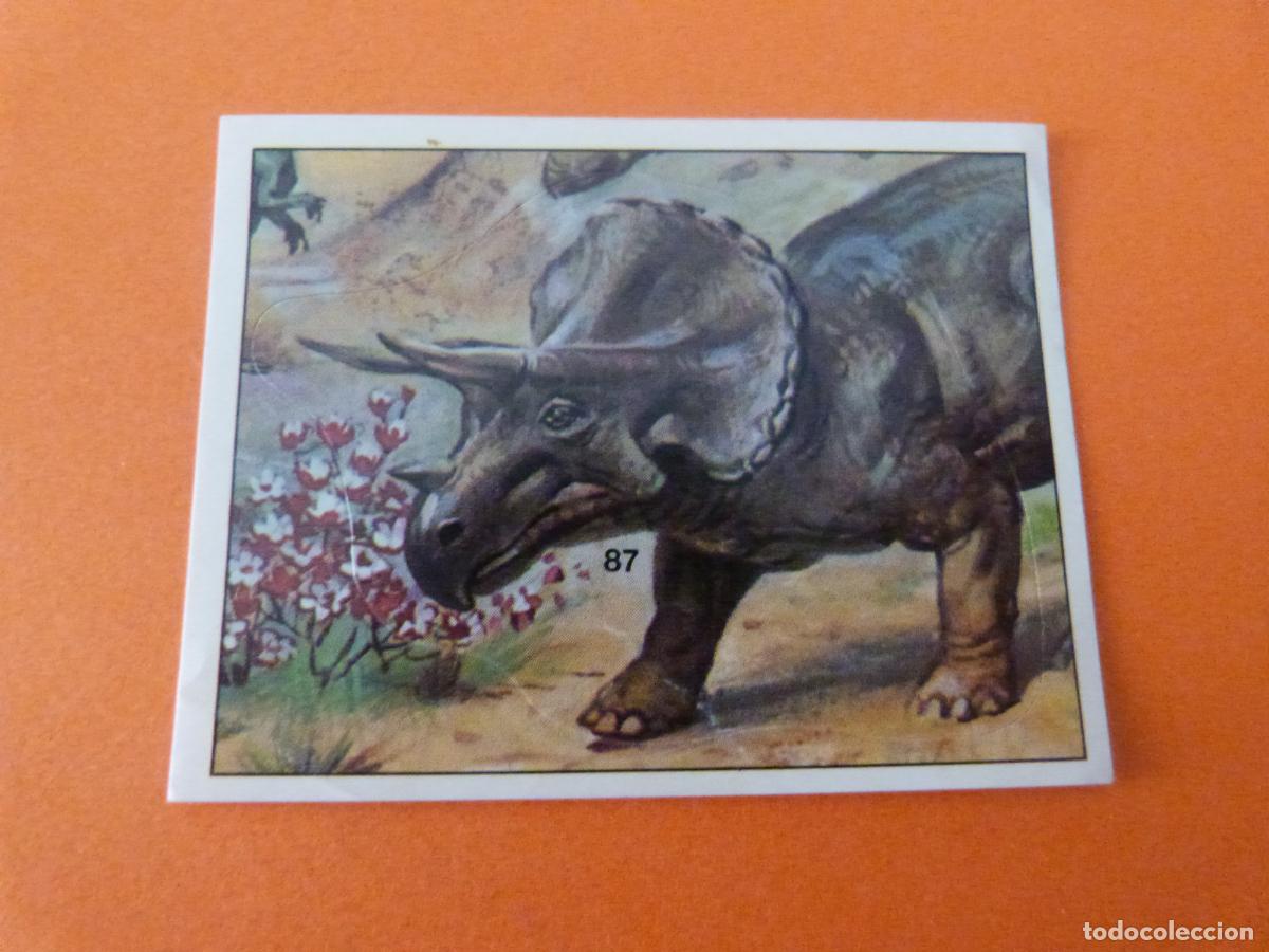 Coleccionismo Cromos antiguos: CROMO DINOSAURS SIN PEGAR N&ordm; 87 A&Ntilde;O 1992 ALBUM DINOSAURS PANINI