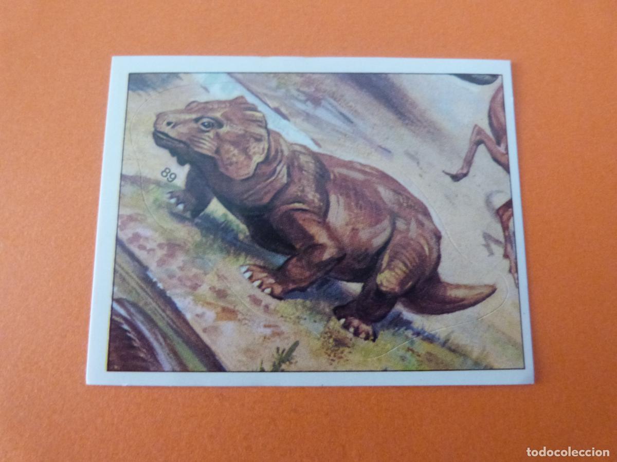Coleccionismo Cromos antiguos: CROMO DINOSAURS SIN PEGAR N&ordm; 89 A&Ntilde;O 1992 ALBUM DINOSAURS PANINI